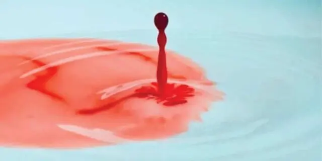 Fakta Mengagumkan Bila Darah Manusia Dicampur Dengan Air