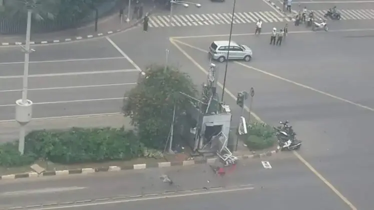 Foto-foto Bom Sarinah Beredar di Media Sosial