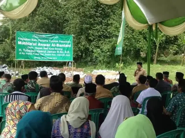 Peletakan Batu Pertama Ponpes Mathla’ul Anwar Peletakan Batu Pertama Ponpes Mathla’ul Anwar