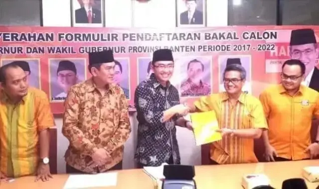 Bakal Calon Gubernur dan Wakil Gubernur Mulai JB, ATN dan Andika Hazrumy Serahkan Formulir ke DPD Hanura Banten Bakal Calon Gubernur dan Wakil Gubernur Mulai JB, ATN dan Andika Hazrumy Serahkan Formulir ke DPD Hanura Banten
