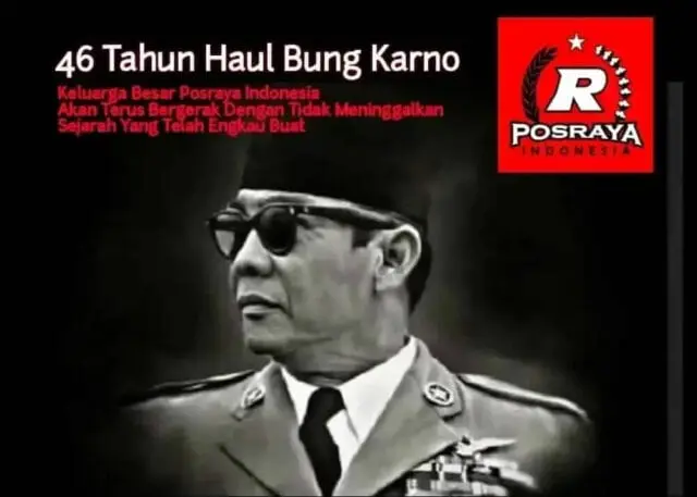 Sekjen Posraya Indonesia : Pada Haul Bung Karno Ke 46 Dan HUT Presiden Jokowi Ke 55 Kita Harus Mampu Bersaing Dengan Bangsa-Bangsa Lain Sekjen Posraya Indonesia : Pada Haul Bung Karno Ke 46 Dan HUT Presiden Jokowi Ke 55 Kita Harus Mampu Bersaing Dengan Bangsa-Bangsa Lain