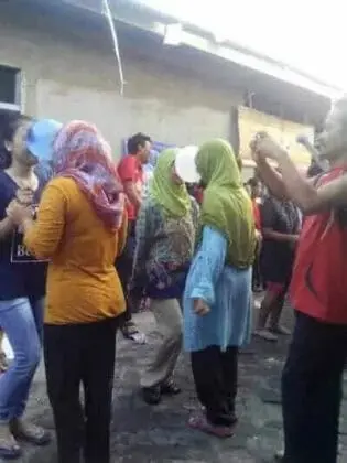 Warga Poris Plawad Gembira Rayakan HUT NKRI ke-71