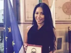 Anggun C Sasmi Orang Asia Pertama Raih Penghargaan di Italia
