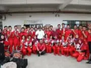 Rano Karno Tinjau Perlombaan Drum Band PON XIX Rano Karno Tinjau Perlombaan Drum Band PON XIX