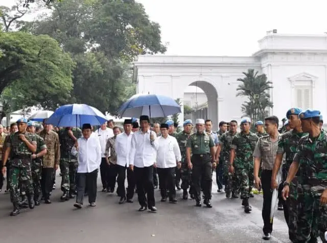 Presiden Joko Widodo Apresiasi Aksi Doa Bersama Berjalan Damai Presiden Joko Widodo Apresiasi Aksi Doa Bersama Berjalan Damai
