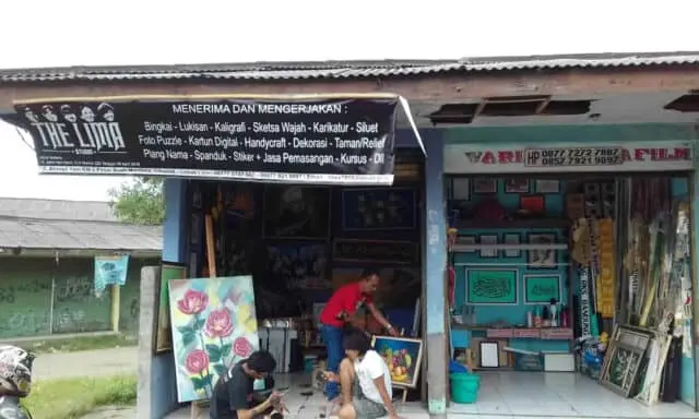 Studio The Lima, Tempat Para Perupa Lebak Lakoni Hidup dengan Berkarya Studio The Lima, Tempat Para Perupa Lebak Lakoni Hidup dengan Berkarya