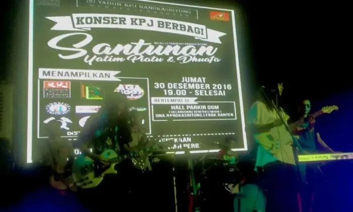 Menutup Rangkaian Milad ke-20 KPJ Rangkasbitung Menggelar Konser Musik Berbagi