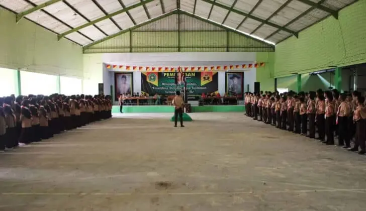 Membuka Acara Pelantikan Andhika Pramuka, KH. Pupu Mahpudin: Santri Harus Berdisiplin, Taat dan Berkarakter