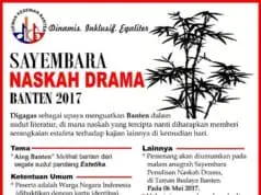 DKB Gelar Sayembara Naskah Drama Banten 2017 DKB Gelar Sayembara Naskah Drama Banten 2017