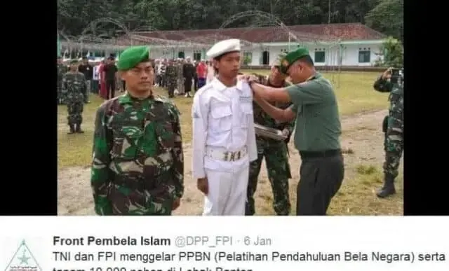 Ikut Terlibat Latihan Bela Negara dengan FPI, Dandim Lebak Banten Dicopot Ikut Terlibat Latihan Bela Negara dengan FPI, Dandim Lebak Banten Dicopot