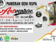Pelukis Se-Banten Gelar Acara Melukis Bareng di Kampung Gajeboh Sebelum Upacara Seba Baduy