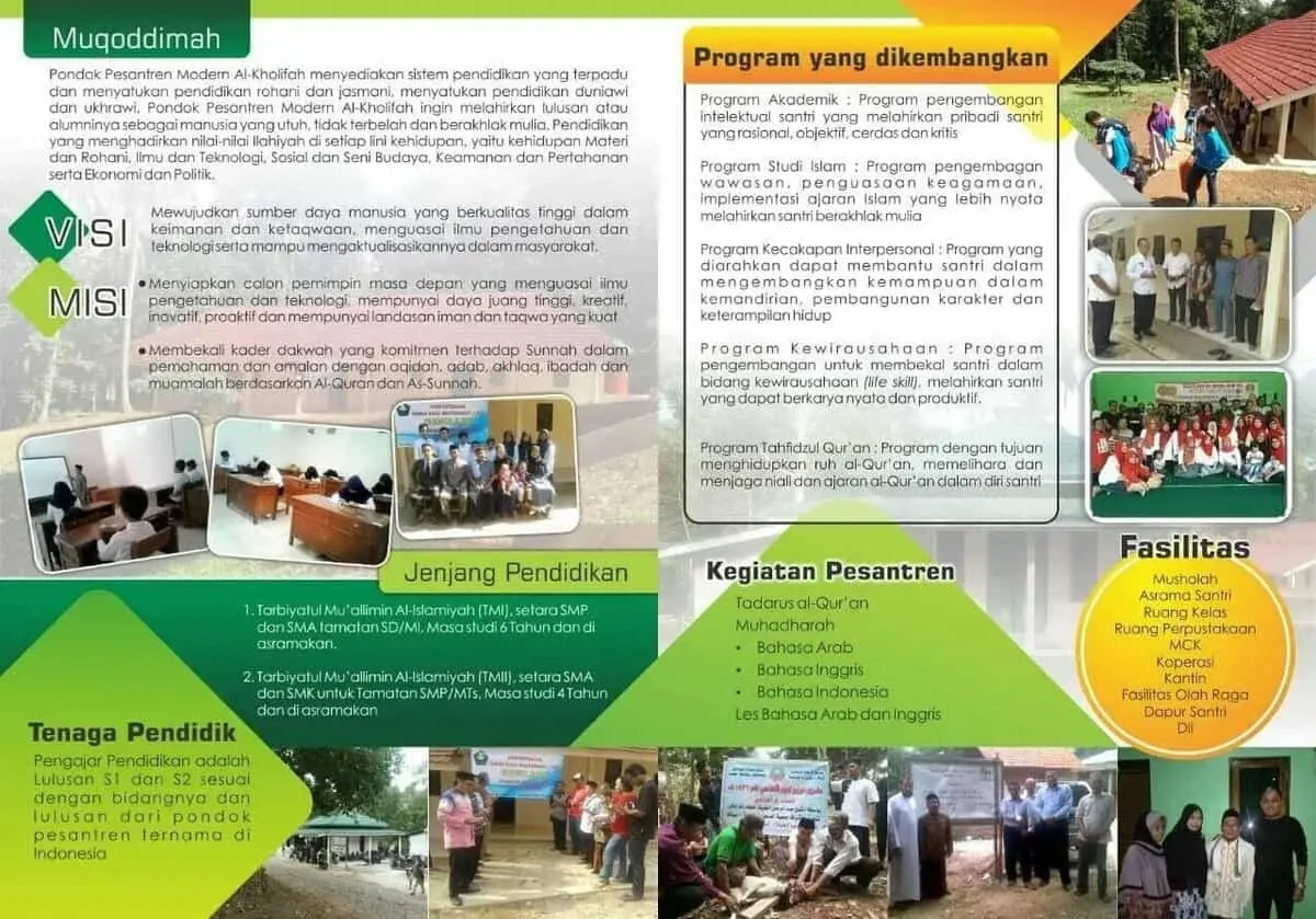 Pondok Pesantren Al-Kholifah Konsentrasi Cetak Santri Unggulan Pondok Pesantren Al-Kholifah Konsentrasi Cetak Santri Unggulan