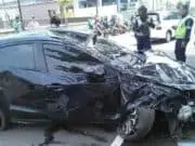 Mobil Mazda Tabrak Pengendara Ojek Online Hingga Tewas di BSD Mobil Mazda Tabrak Pengendara Ojek Online Hingga Tewas di BSD