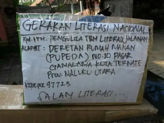 Uji Kebijakan Ongkos Kirim Gratis Presiden Jokowi, Relawan Motor Literasi Kirim Paket Buku ke Sejumlah Daerah di Indonesia