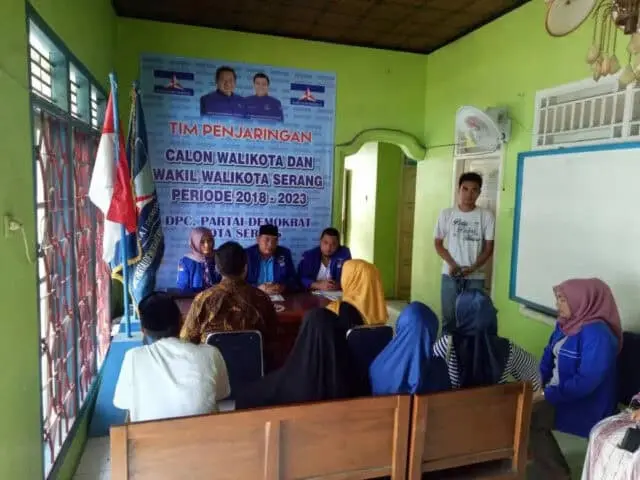 Elemen Masyarakat Mengatasnamakan #SadulurYS Mengambil Formulir Yhannu Setyawan Dipenjaringan DPC Partai Demokrat Kota Serang Elemen Masyarakat Mengatasnamakan #SadulurYS Mengambil Formulir Yhannu Setyawan Dipenjaringan DPC Partai Demokrat Kota Serang