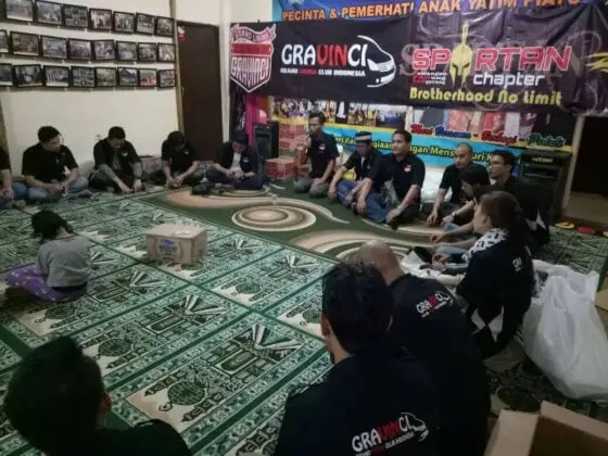 GRAVINCI Chapter Spartan adakan Buka Puasa bersama anak-anak Yatim