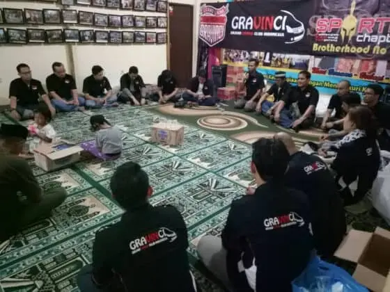GRAVINCI Chapter Spartan adakan Buka Puasa bersama anak-anak Yatim