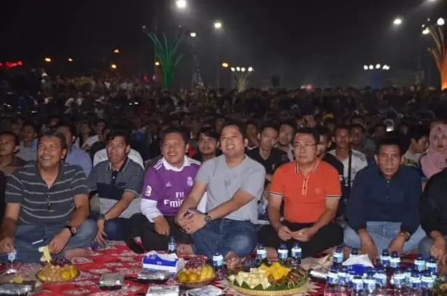 Euforia Nobar Final Champions Warga Kota Tangerang Bersama Walikota Meriah Euforia Nobar Final Champions Warga Kota Tangerang Bersama Walikota Meriah