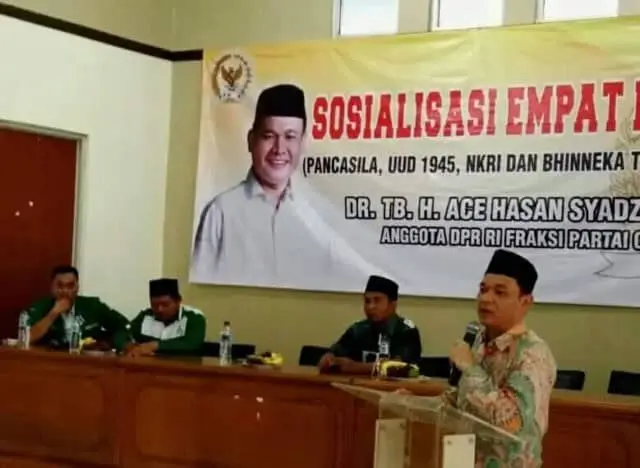 Silaturahmi dengan Sahabat Ansor Lebak, Ace Hasan Syadzily: Sepanjang Sejarah NU Tetap Setia pada NKRI Silaturahmi dengan Sahabat Ansor Lebak, Ace Hasan Syadzily: Sepanjang Sejarah NU Tetap Setia pada NKRI