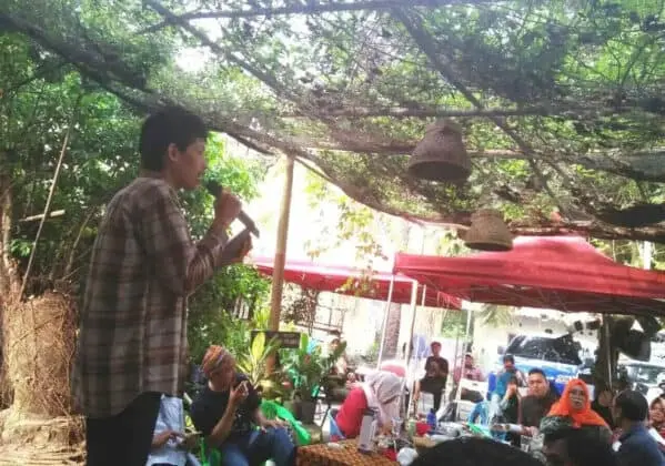 Tausiyah Budaya Yudi Baduy di Acara Halal Bihalal Pegiat Literasi Banten