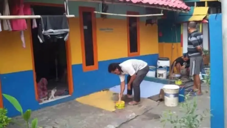 DLH Kota Tangerang Lakukan Pembinaan Cikal Bakal Kampung Hijau