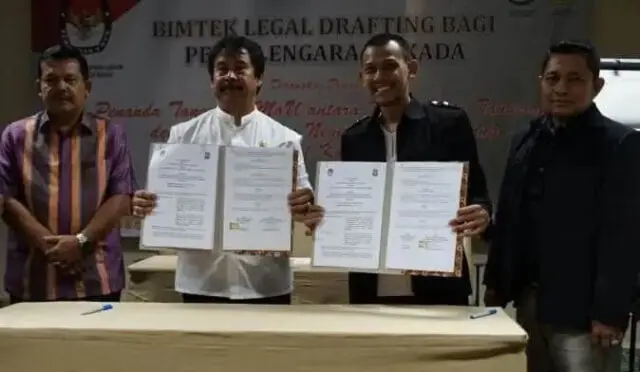 KPU Kota Tangerang Jalin Kerjasama Dengan Disdukcapil dan Kejaksaan KPU Kota Tangerang Jalin Kerjasama Dengan Disdukcapil dan Kejaksaan