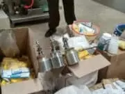 Pabrik Pembuatan Tramadol Palsu di Tangerang Digerebek Polisi Pabrik Pembuatan Tramadol Palsu di Tangerang Digerebek Polisi
