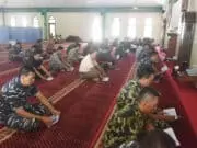 Menjelang HUT TNI 72 Para Prajurit Doa dan Yasinan Bersama