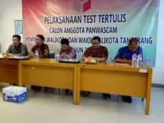 Akademisi, Guru dan Pekerja Sosial Ikut Seleksi Panwascam Kota Tangerang Akademisi, Guru dan Pekerja Sosial Ikut Seleksi Panwascam Kota Tangerang