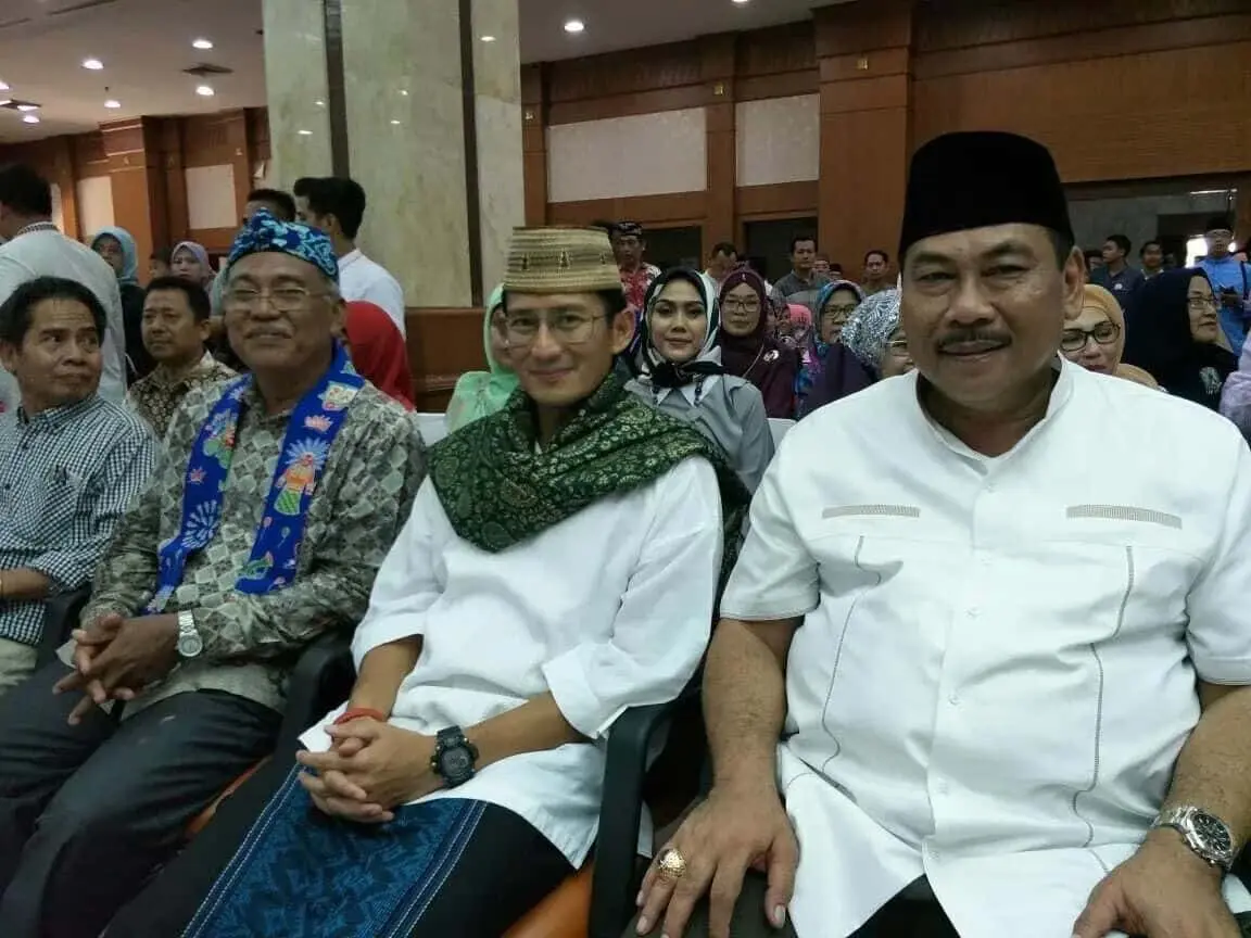 Sandiaga Uno Hadiri Acara Pra Milad 50 Tahun Ponpes Daar El Qolam Sandiaga Uno Hadiri Acara Pra Milad 50 Tahun Ponpes Daar El Qolam