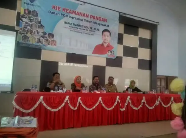Marinus Gea Bareng BPOM Sosialisasikan Keamanan Pangan Marinus Gea Bareng BPOM Sosialisasikan Keamanan Pangan