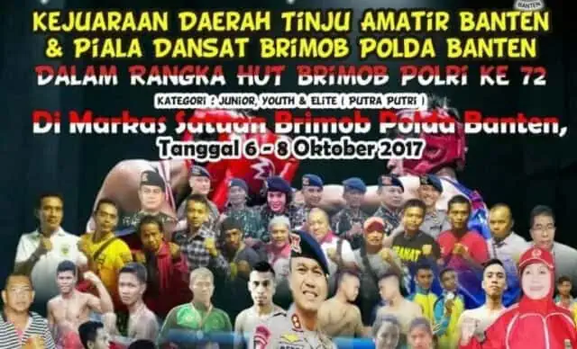 HUT Brimob Polri ke 72, Polda Banten Gelar Kejuaraan Tinju Amatir HUT Brimob Polri ke 72, Polda Banten Gelar Kejuaraan Tinju Amatir