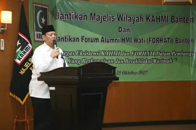 Wahidin Halim Ajak KAHMI Bangun Banten Wahidin Halim Ajak KAHMI Bangun Banten