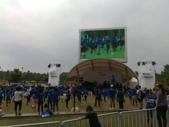 AXA Mandiri Gelar Kampanye Hidup Sehat Lewat Fit Nation Festival di Bintaro