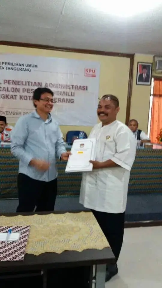 DPC PAN Perbaiki Syarat Administrasi Partai di KPU Kota Tangerang DPC PAN Perbaiki Syarat Administrasi Partai di KPU Kota Tangerang