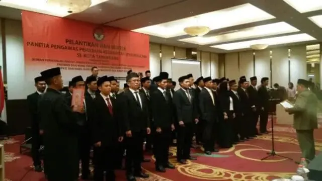 39 Panwascam Se-Kota Tangerang Dilantik, 22 Muka Baru 39 Panwascam Se-Kota Tangerang Dilantik, 22 Muka Baru