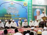 Universitas Sriwijaya Palembang Gelar Dies Natalis ke-57 dengan Khataman Al-Quran Universitas Sriwijaya Palembang Gelar Dies Natalis ke-57 dengan Khataman Al-Quran