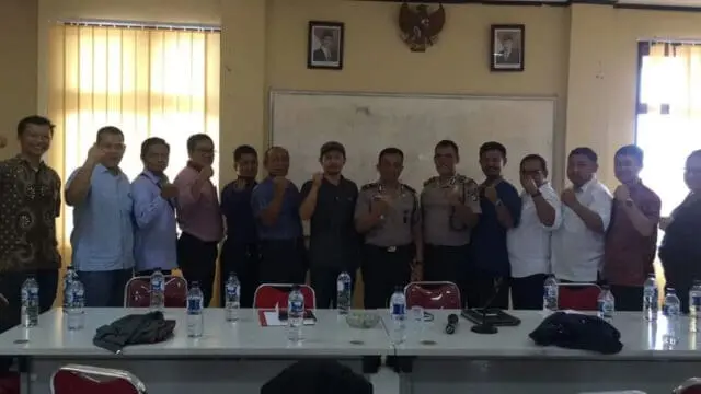Sukseskan Pilkada Kota Tangerang, Polsek Ciledug Jalin Komunikasi dengan PPK dan PPS