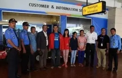 Petugas AVSEC Bandara Soekarno-Hatta Gagalkan Penculikan Anak Petugas AVSEC Bandara Soekarno-Hatta Gagalkan Penculikan Anak