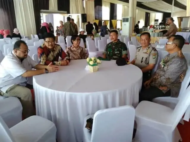 Kapolsek  Ciledug Hadiri Peletakan Batu Pertama Apartemen Green Cleosa