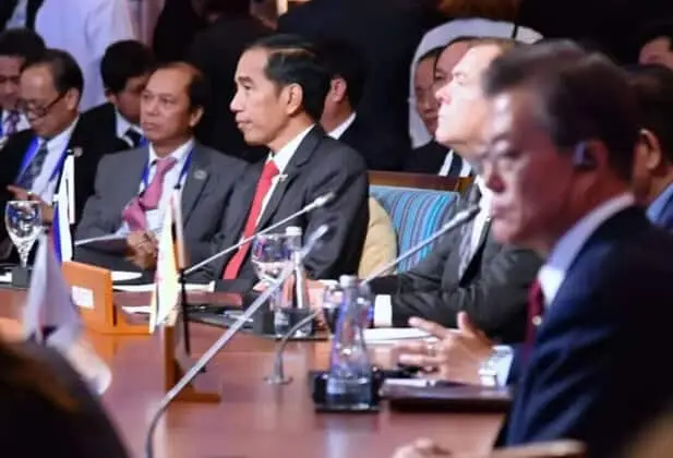 Presiden Jokowi Ajak Negara-Negara Asia Timur Jaga Budaya Dialog