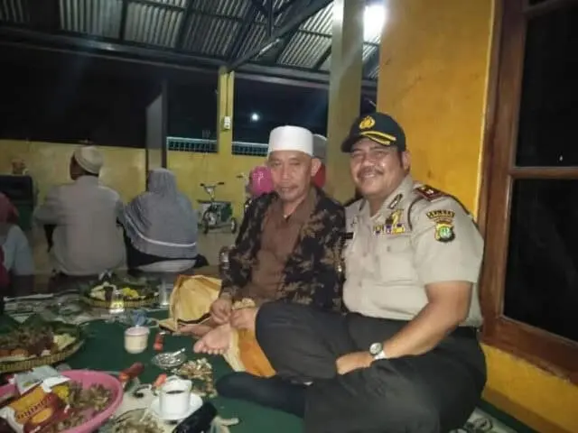 Arahan Kapolres Metro Tangerang Kota, Kapolsek Karawaci Datangi Rumah KH Sihabudin