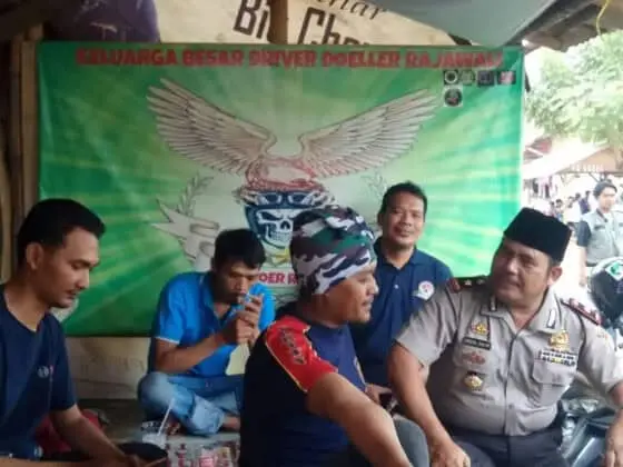 Polisi Tangerang Ajak Pengendara Ojek Online Taati Rambu Lalu Lintas