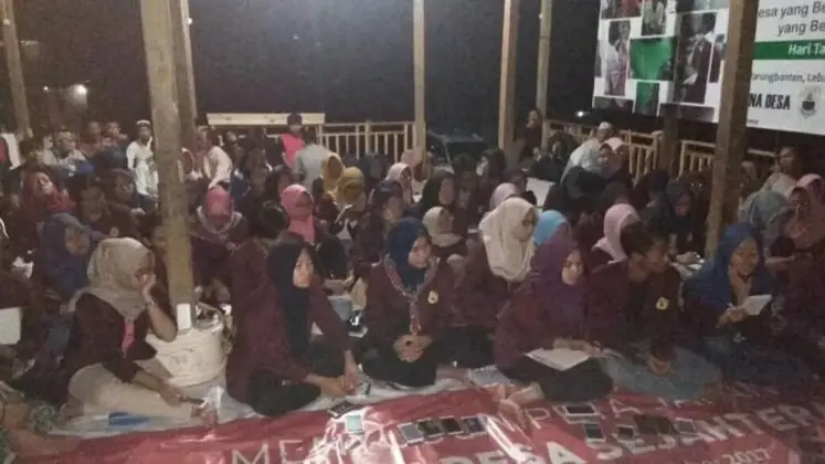 Mahasiswa Untirta Berburu Cerita Rakyat di Desa Adat Cibadak