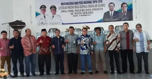 PWI Banten Gelar Pelatihan Literasi Media untuk Kepala Sekolah dan Guru di Kota Serang PWI Banten Gelar Pelatihan Literasi Media untuk Kepala Sekolah dan Guru di Kota Serang