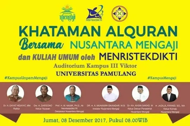 Kampus Mengaji Bangkitkan Kebiasaan Mengaji di Kalangan Mahasiswa Kampus Mengaji Bangkitkan Kebiasaan Mengaji di Kalangan Mahasiswa