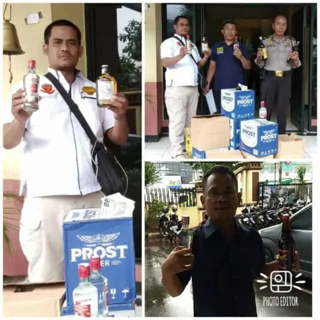 Polsek Ciledug Razia Minuman Keras Polsek Ciledug Razia Minuman Keras