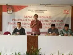 KPU Kota Tangerang Selenggarakan Rakor dan Menghimpun Pendapat Parpol KPU Kota Tangerang Selenggarakan Rakor dan Menghimpun Pendapat Parpol