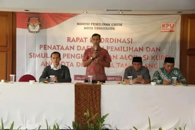 KPU Kota Tangerang Selenggarakan Rakor dan Menghimpun Pendapat Parpol KPU Kota Tangerang Selenggarakan Rakor dan Menghimpun Pendapat Parpol