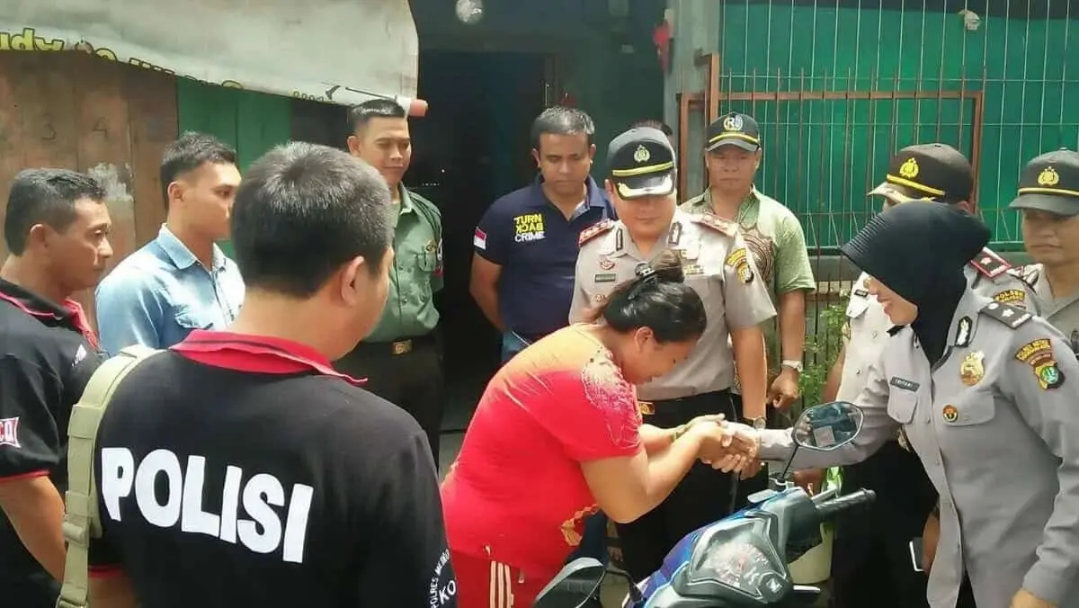 Rasa Haru dan Gembira Selimuti Perasaan Korban Curanmor, Saat Polisi Kota Tangerang Kembalikan Motornya